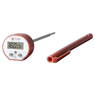 Food Thermometer Kitchen Meat Probe, Rust Resistant Stainless Steel ABS  Thermometer, Fast Measuring High Accuracy for Kitchen Cooking Cold Drink  Measuring Milk Water Temperature (Black) - Yahoo Shopping