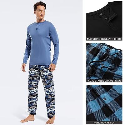 MoFiz Men's Pajama Bottoms Sleep Pants Comfy Cotton Pj Pants With Pockets 3  Pack S : : Clothing, Shoes & Accessories