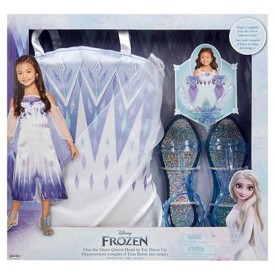 Frozen 2 Elsa Disguise Disney Classic Girl's Halloween Fancy-Dress