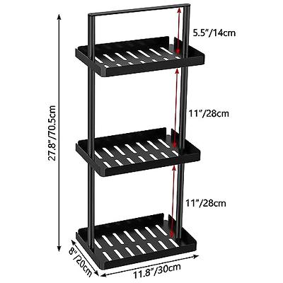 3 Tier Standing Shower Caddy Organizer Corner, Bathroom Shower