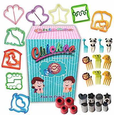 AXEDAES 50 Pcs Bento Lunch Box Accessories Kit,Includes 40pcs