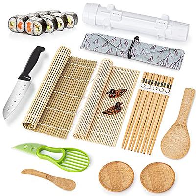 Kitchen Sushi Tools Roller Sushi Maker Roll Mold Kit Sushi Bazooka