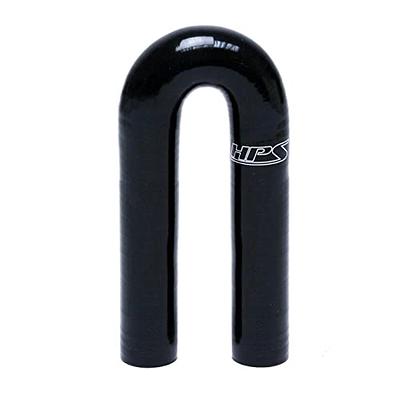 Black Silicone Hose, 4 1/2 I.D. 90 degree Elbow, 4 Legs