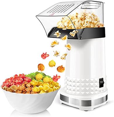 5 Core Hot Air Popcorn Popper 1100W Electric Popcorn Machine Kernel Corn  Maker, Bpa Free, 16 Cups, 95% Popping Rate, 3 Minutes Fast, No Oil Healthy