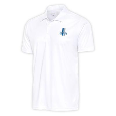 Atlanta Braves Antigua Big & Tall Tribute Polo - Navy