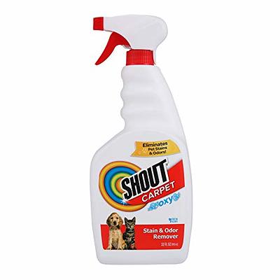 Shout Carpet Stain Remover And Odor Eliminator Spray