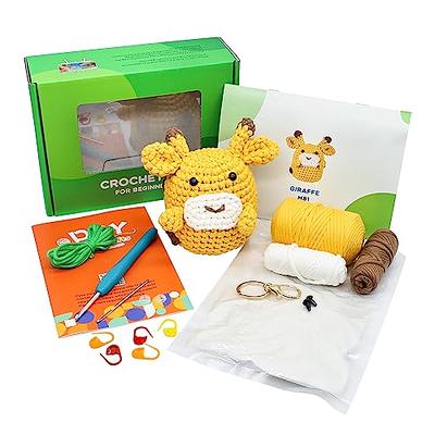 Crochet Kits, Diy Crochet Kit For Beginners, Cute Animal Kit