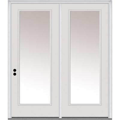 MMI DOOR TRUfit Patio 72-in x 80-in Dual-pane Grilles Between The