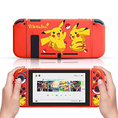 Cute Yellow Pokemon Pikachu Nintendo Switch Shell Protection Cover