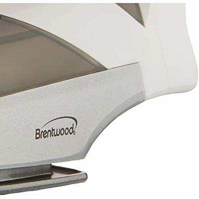 Brentwood Black Steam Iron with Retractable Cord 98594456M - The Home Depot