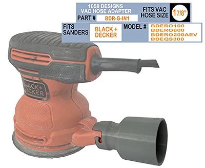 BLACK+DECKER 2.0 Amp Electric 1/4 Sheet Orbit Sander (BDEQS300)