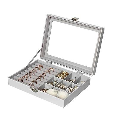 Poyilooo Jewelry Box Organizer, Large Jewelry Boxes for Women, Great  Storage Earring Organizer Display for Necklace Earring Ring Bracelet,  Rustic Wood Jewelry Organizer Box for Girls, Ideal Gift - Yahoo Shopping