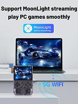  RG503 Handheld Game Console , 4.95 Inch OLED Screen RK3566 Chip  Linux System Support 5G WiFi Bluetooth 4.2 Built-in 64G SD Card 4193 Games  : Toys & Games