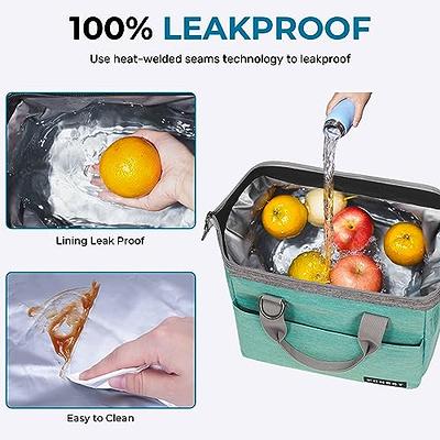 Insulated Lunch Bag Reusable Lunch Box Tote Bag for Women, Men