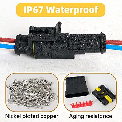 280PCS Marine Grade Heat Shrink Wire Connectors Kit, Waterproof Wire  Connectors