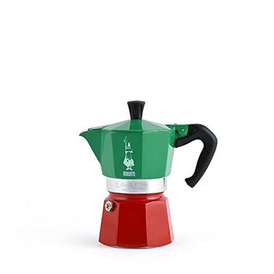 MOKA pot Bialetti Express 6 cups, red