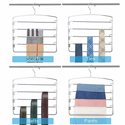 Clothes Hangers Space Saving Coat Hangers Znben Non Slip Shirt Hangers with  Padded Foam Stainless Steel 5 in 1 Heavy Duty Closet Organizer for Hoodie