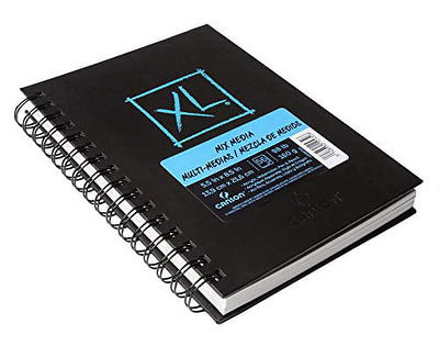 Canson XL Mix Media Book, 60 Sheets, 5.5 x 8.5 