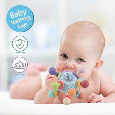 Baby Teething Toys for 0 3 6 9 12 Month Boys Girls, Newborn Infant Toys  Rattle Baby Teether Chew Sensory Montessori Toys, Baby Shower Gifts for 1  One Year Old - Yahoo Shopping