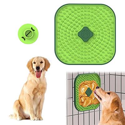 Licking Mat for Dogs and Cats,Connfiton [2 Pack] Slow Feeder for Dog,Dog  Boredom and Anxiety Reducer,Snuffle Mat for Dogs,Dog Puzzle Toys,Slow  Feeder