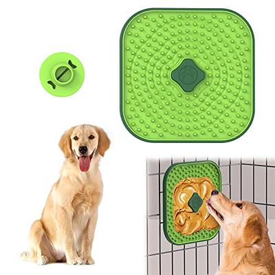 Silicone Snuffle Mat for Dogs, Slow Feeder Dog Bowls, OurMiao Dog Sniff Mat  Lick Mat for Smell Training Slow Eating (Blue)