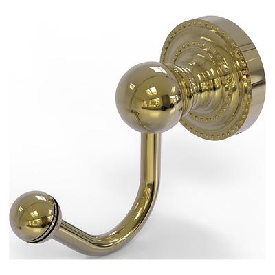 Allied Brass SH-20 Soho Collection Robe Hook, Unlacquered Brass