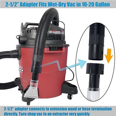 Happy Tree Shop VAC Extractor Attachment,Turn Wet-Dry VAC Into An Extractor, Detailing Wand Extractor Vacuum Cleaner