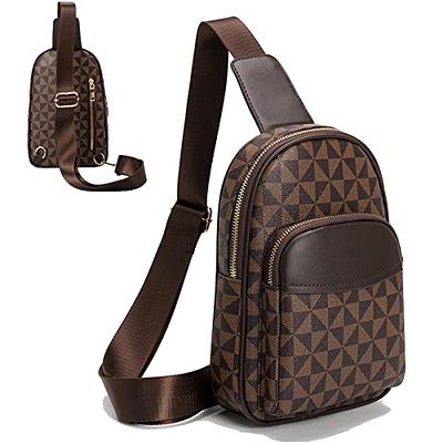 Fanny Pack Crossbody Bags for Women, Sling Bag for Women Small Belt Chest  Bum Bag Checkered fanny packs for women 