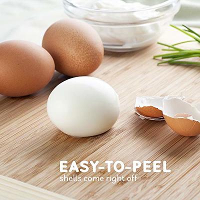 Elite Gourmet EGC-007 Rapid Egg Cooker, 7 Easy-To-Peel, Hard, Medium, Soft  Boiled Eggs, Poacher, Omelet Maker, Auto Shut-Off, Alarm, 16-Recipe  Booklet, White - Yahoo Shopping