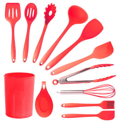 Umite Chef 43-Piece Silicone Kitchen Cooking Utensil Set Non-Stick