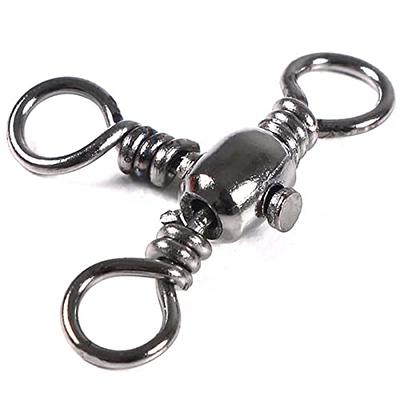  3 Way Swivel Fishing Three Way Swivel, 60pcs Triple