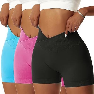 Tie Dye Shorts for Women Tights Push Up Booty Workout Shorts