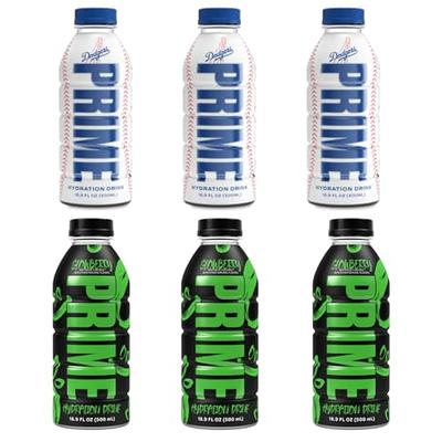 Prime Sports Drink 2 Flavors Variety Pack - Energy Drink, Electrolyte  Beverage - Glowberry & Special Edition Los Angeles Dodgers - 16.9 Fl Oz (6  Pack) - Yahoo Shopping