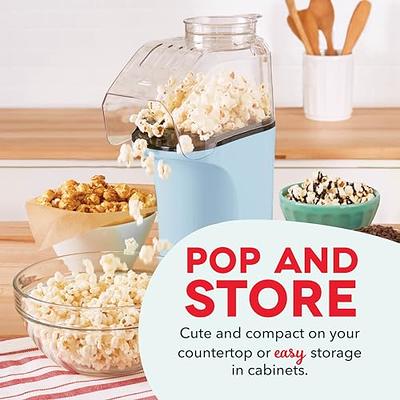 DASH Hot Air Popcorn Popper Maker with Measuring Cup to Portion Popping  Corn Kernels + Melt Butter, 16 Cups - Dream Blue - Yahoo Shopping