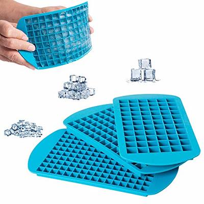 Ice Cube Trays Set The Press Ice Grid Silicone Ice Cube Tray - Temu