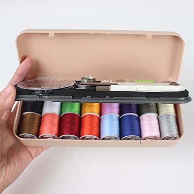 TBWHL Portable Sewing Kit 16 Colors Thread and Tape Measure Mini Sewing Kit  for DIY, Beginners, Summer Campers, Travel and Home - Yahoo Shopping