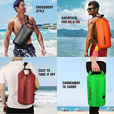 Unigear Dry Bag Waterproof, Floating and Lightweight Bags for