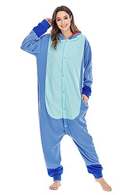 NAITOKE Adult Stitch Onesies Animal Pajamas Cosplay Costumes