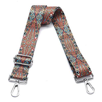 LVYOUME Purse Strap Silver Hardware 2 Wide Replacement Crossbody Straps  Adjustable Shoulder Strap Extra Long Bag Strap for Crossbody Handbags
