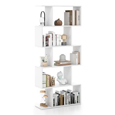 Gymax 9 Cube Bookcase Cabinet Wood Bookcase Storage Shelves Room Divider Organization