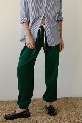The Pointelle Cinch Pant