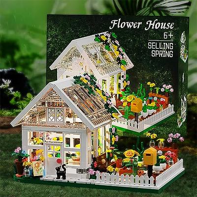 Flower House Building Mini Set with LED, City Street View