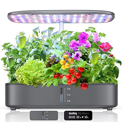 12 Pods WIFI Hydroponics Growing System Timer LED Grow Light