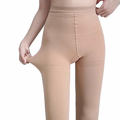 AMZAM® Compression Pantyhose for Women Men, 15-20 mmHg Graduated  Compression Tights, Opaque Toeless Compression Stockings Waist High Support  Tights