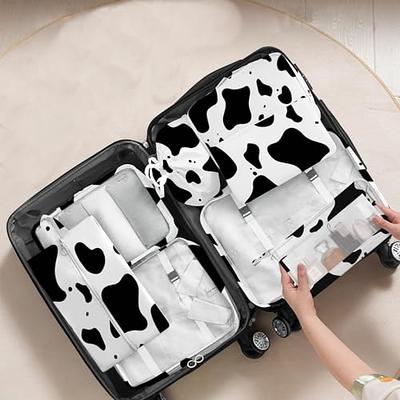 8PCS Travel Luggage Organiser Set Suitcase Storage Bags Clothing Packing  Cubes