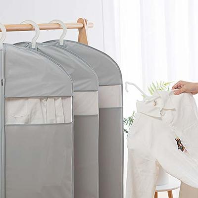 Zilink Dress Garment Bags for Storage 72-inch with Clear Window