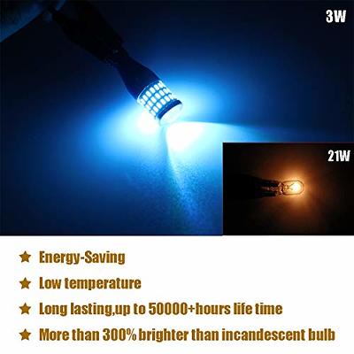 iBrightstar Newest 9-30V Super Bright Error Free 921 T15 912 W16W LED Bulbs  with Projector for Back Up Reverse Cargo Sider Marker lights, Ice Blue -  Yahoo Shopping