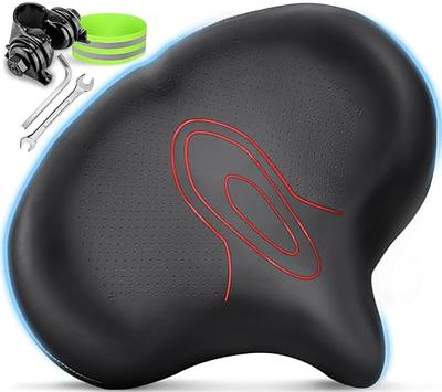 ROCKBROS Bike Seat Lightweight Carbon Fiber Bike Saddle Comfortable Road Bike  Seat Bicycle Accessories for Men Women Pneumatic Cycling Saddle Cushion  Shock Absorbing for Road MTB Mountain Bikes - Yahoo Shopping