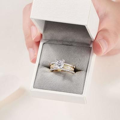 Ssjewel 2 Ct Oval Cut Diamond Dainty Bridal Wedding Band