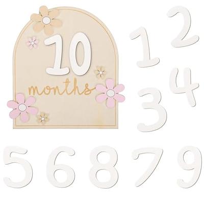 4 Monthly Milestone Markers  Name Plate, Hello World, Bump Update - Acrylic  Discs Baby Boy Blue Ombre, Baby's First Year, Shower Gift - Yahoo Shopping